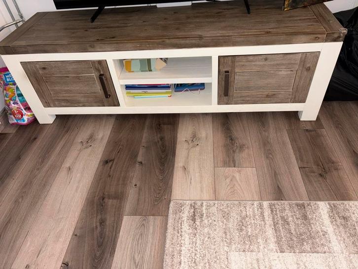 Complete Feelings meubelset - Acacia hout, Huis en Inrichting, Kasten | Televisiemeubels, Gebruikt, Minder dan 100 cm, 100 tot 150 cm