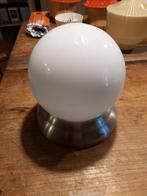 Vintage plafonnière, Ophalen of Verzenden, Zo goed als nieuw, Glas