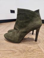 Suede enkellaarsjes groen maat 41, Kleding | Dames, Schoenen, Ophalen of Verzenden, Zo goed als nieuw, Groen