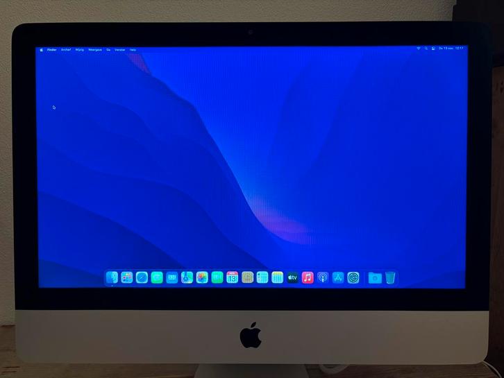 iMac 21.5” 2015 – 500GB SSD – 8GB – Monterey (snel!), Computers en Software, Apple Desktops, Zo goed als nieuw, iMac, SSD, 2 tot 3 Ghz