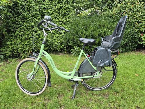 Sparta moederfiets, Fietsen en Brommers, Fietsen | Dames | Moederfietsen, Gebruikt, Sparta, 1 zitje, Dubbele standaard, Versnellingen