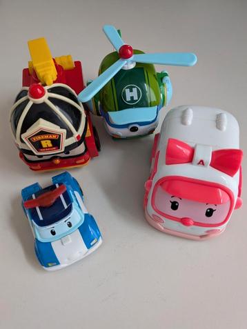 Voertuigen van de kinderserie Robocar Poli beschikbaar voor biedingen