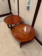 Schuitema decoforma bijzet tafeltjes Jean, Rond, Artdeco, 55 tot 75 cm, Zo goed als nieuw