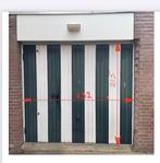 Garagedeur met loopdeur, Ophalen, Gebruikt, Garagedeur, Metaal