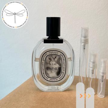Diptyque L'Eau Papier Sample - Snel Verzonden beschikbaar voor biedingen