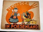 groot antiek Bernard Leemker “ In Poesenland” kleurboek 1960, Antiek en Kunst, Ophalen of Verzenden
