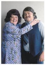 André Hazes en zijn moeder Ansichtkaart in prima staat, Verzenden, 1980 tot heden, Ongelopen, Sterren en Beroemdheden