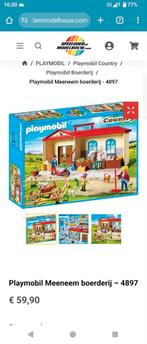 Playmobil 4897 meeneem boerderij, Ophalen, Zo goed als nieuw