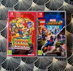 Paper Mario & LEGO Marvel Superheroes 2 - Nintendo Switch, Spelcomputers en Games, 1 speler, Ophalen of Verzenden, Zo goed als nieuw