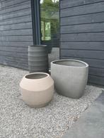 POTTENSHOP Bloempot groot Hoge pot zand pot plantenbak, Tuin, Kunststof, Verzenden, Minder dan 60 cm