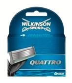 Wilkinson Sword Quattro Scheermesjes 4 st. (2 voor €10,-), Ophalen of Verzenden, Nieuw, Gehele gezicht, Verzorging