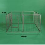 Adori 8-Hoekige Puppyren - Hondenbench - 76x81 cm Grijs, Dieren en Toebehoren, Honden-accessoires, Ophalen, Zo goed als nieuw