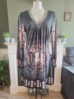 K Design K-Design mooie grijze jurk L 42 Gratis Verzenden !, K-design, Verzenden, Maat 42/44 (L), Knielengte