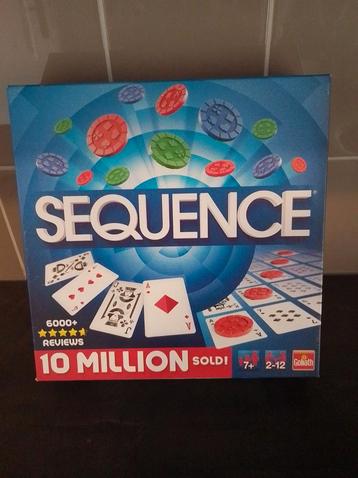 Sequence bordspel beschikbaar voor biedingen