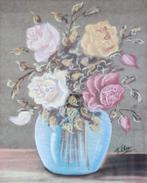 Hollandse School (XX) - Bloemstilleven, Antiek en Kunst, Ophalen of Verzenden