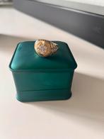 18K Gouden Ring, Sieraden, Tassen en Uiterlijk, Ringen, 18 tot 19, Ophalen of Verzenden, Zo goed als nieuw, Dame of Heer