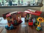 Leuke Lego Duplo Tankstation Set, Ophalen, Zo goed als nieuw, Complete set, Duplo