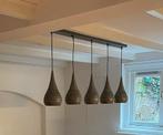 Freelight hanglamp 5 lichts, kegel vintage old silver, Huis en Inrichting, Lampen | Hanglampen, Ophalen, Zo goed als nieuw