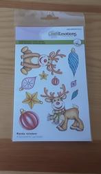 Clear stamp rendier kerst, Hobby en Vrije tijd, Stempelen, Ophalen, Nieuw, Clearstamp