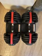 Dumbells verstelbaar tot 24 kg per dumbell, Sport en Fitness, Ophalen, Zo goed als nieuw, Dumbbell