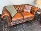 Tweezits Chesterfield bank, Ophalen, Gebruikt, 150 tot 200 cm, Chesterfield