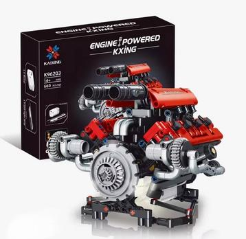 Bouwset V8 Motorblok - Technisch Speelgoed beschikbaar voor biedingen