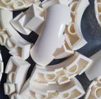 Lego 3x3 round corner brick, White (per 20), Verzenden, Nieuw, Losse stenen, Lego