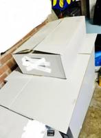 Nieuwe stevig witte zakelijke b2b Amerikaanse dozen 60x40x20, Doos, 40 tot 60 cm, 50 tot 75 cm, Ophalen of Verzenden