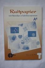 Ruitpapier voor theezakjes en kaleidoscoopvouwen, Ophalen of Verzenden, Nieuw, Overige thema's, Knipvel