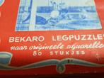 Legpuzzel, vintage, sport Bekaro, 80 stukjes, Ophalen of Verzenden