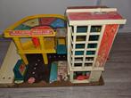 Vintage Fisher Price garage, Ophalen, Gebruikt, Speelset