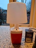Retro batterij lamp voor caravan/camper, Gebruikt, Ophalen of Verzenden, Minder dan 100 cm, Metaal