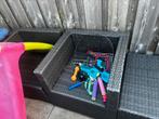 Mooie loungeset voor goedkoop inclusief kussens!, Ophalen of Verzenden, Zo goed als nieuw