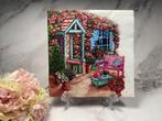 Knutsel servetten zomer tuin uitzicht decoupage nr M245, Ophalen of Verzenden, Nieuw, Materiaal