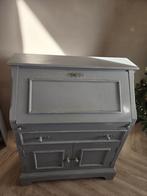 Vintage Secretaire Bureau, Ophalen, Gebruikt, 50 tot 100 cm, Met lade(s)