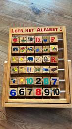 Telraam letters en cijfers, Kinderen en Baby's, Speelgoed | Houten speelgoed, Ophalen of Verzenden, Zo goed als nieuw