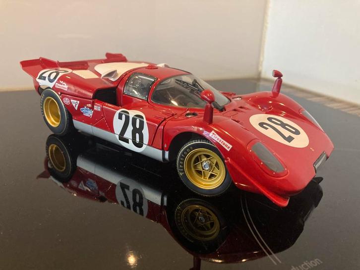 Ferrari 512 S Hotwheels Elite, Hobby en Vrije tijd, Modelauto's | 1:18, Nieuw, Auto, Hot Wheels, Ophalen of Verzenden