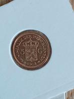 Gouden 5 Gulden 1912 Koningin Wilhelmina, Postzegels en Munten, Munten | Nederland, 5 gulden, Goud, Koningin Wilhelmina, Verzenden
