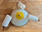 Prachtige vintage plafondlamp mid century plafonnière uniek, Ophalen, Gebruikt, Plafonniere