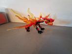 Ninjago Lego Vuur Draak, Kinderen en Baby's, Speelgoed | Duplo en Lego, Ophalen of Verzenden, Gebruikt, Complete set, Lego