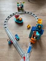 Lego Duplo 10875 Goederentrein + Brug en Rails 10872, Kinderen en Baby's, Speelgoed | Duplo en Lego, Ophalen of Verzenden, Zo goed als nieuw