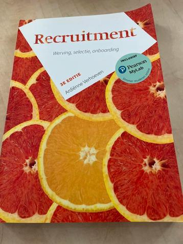 Recruitment - Ardiënne Verhoeven - 3e Editie beschikbaar voor biedingen