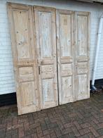 Paneeldeuren kastdeuren oude deuren 2 sets, Antiek en Kunst, Ophalen