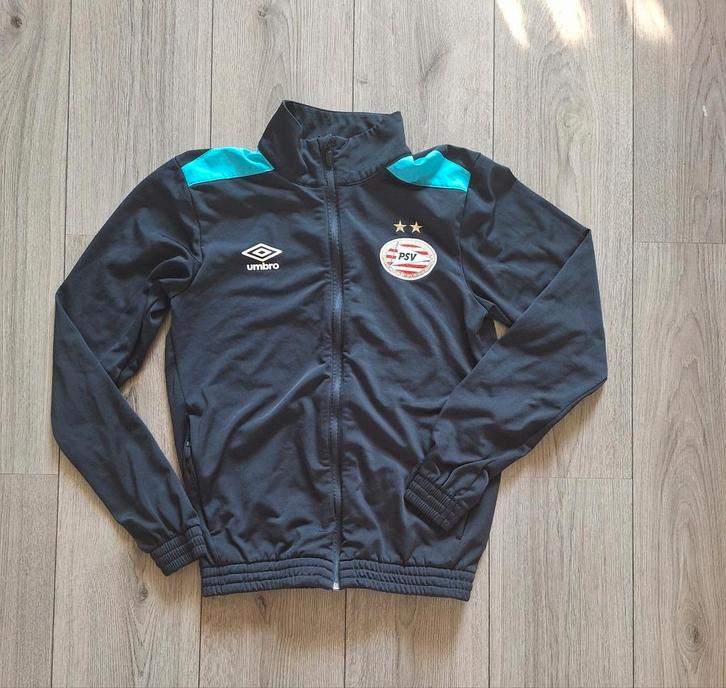 PSV trainingsjack Umbro maat S, Kleding | Heren, Sportkleding, Zo goed als nieuw, Voetbal, Maat 46 (S) of kleiner, Zwart, Ophalen of Verzenden