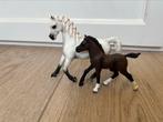 Schleich arabier veulen en merrie uit adventskalender 2021, Ophalen of Verzenden, Zo goed als nieuw, Paard, Beeldje of Figuurtje