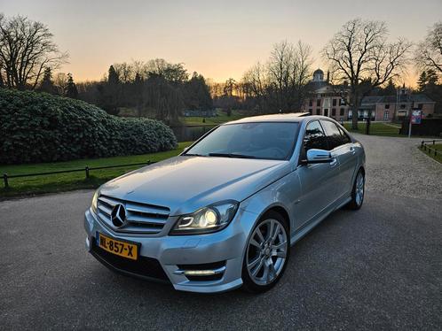 Mercedes-Benz C-Klasse C250 AMG Aut7 Grijs NAP/NAVI/XENON/18, Auto's, Mercedes-Benz, Particulier, C-Klasse, ABS, Achteruitrijcamera