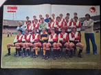 Hele oude poster Feyenoord, jaren '70, Verzamelen, Ophalen of Verzenden