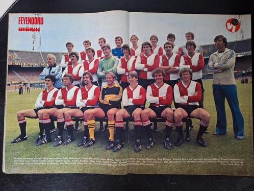 Hele oude poster Feyenoord, jaren '70, Verzamelen, Complete verzamelingen en Collecties, Ophalen of Verzenden