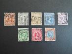 Nederlands Indie 1892-1897 Prinses Wilh NVPH nr 23-30 gest, Verzenden, Gestempeld, Nederlands-Indië