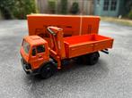 Mercedes vrachtwagen met Atlas autolaadkraan Conrad nieuw, Hobby en Vrije tijd, Modelauto's | 1:50, Ophalen of Verzenden, Zo goed als nieuw